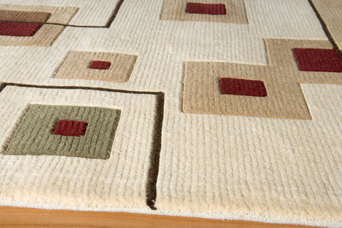 Momeni New Wave Collection Rug NEWWANW-77IVY