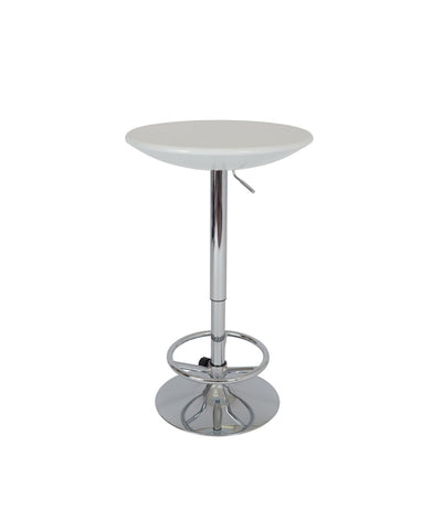 Boraam Adjustable Luna Pub Table (Black, Red & White)