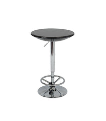 Boraam Adjustable Luna Pub Table (Black, Red & White)