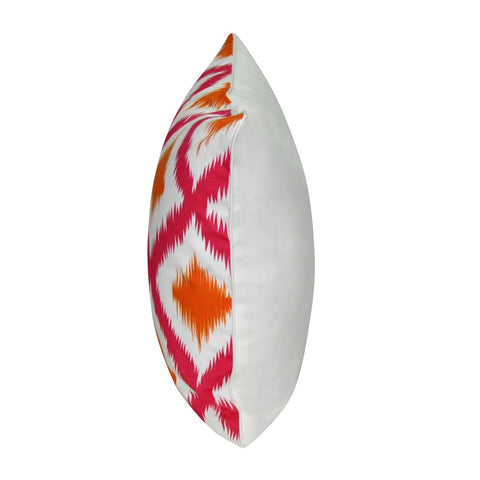 18" x 18" Pink Ikat Decorative Pillow P0004-1818P