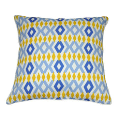 18" x 18" Blue Diamond Decorative Pillow P0020-1818P