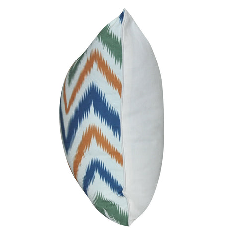 18" x 18" Orange Chevron Decorative Pillow P0029-1818P