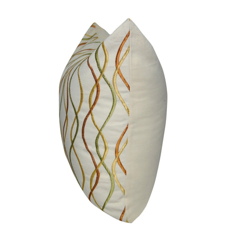 20" x 20" Cream Branch Decorative Pillow P0031-2020P