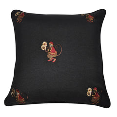 20" x 20" Black Monkey Decorative Pillow P0036-2020P