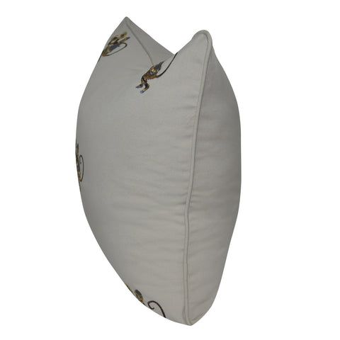 20" x 20" Linen Monkey Decorative Pillow P0037-2020P