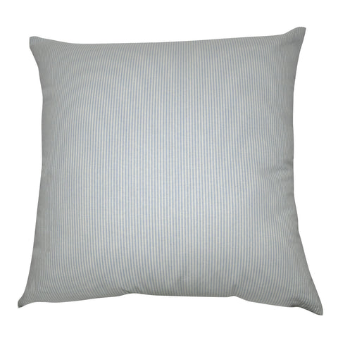 20" x 20" Light Blue Stripe Decorative Pillow P0059-2020P