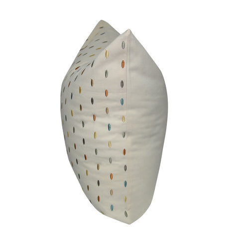 20" x 20" Orange PolkaDot Decorative Pillow P0061-2020P