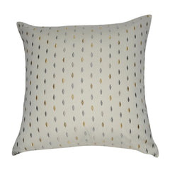 20" x 20" Dark Gray PolkaDot Decorative Pillow P0062-2020P