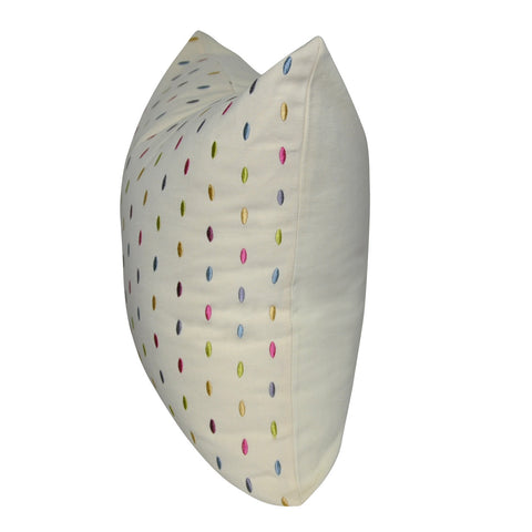 20" x 20" Pink PolkaDot Decorative Pillow P0063-2020P