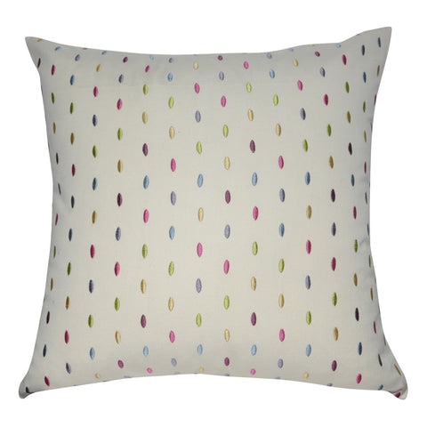 20" x 20" Pink PolkaDot Decorative Pillow P0063-2020P