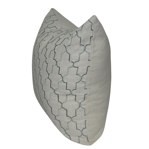 20" x 20" Linen Damask Decorative Pillow P0066-2020P