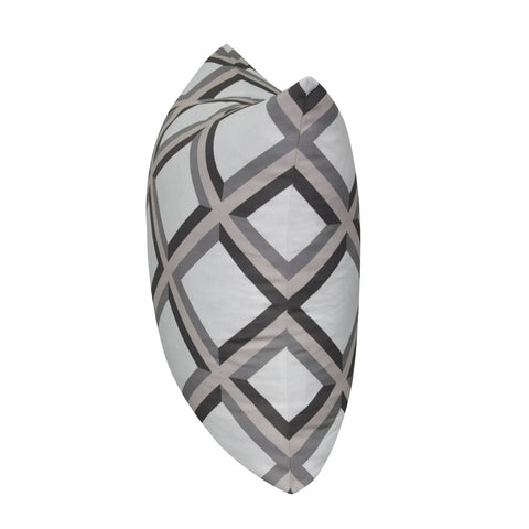 21" x 21" Taupe Diamond Decorative Pillow P0070A-2121P