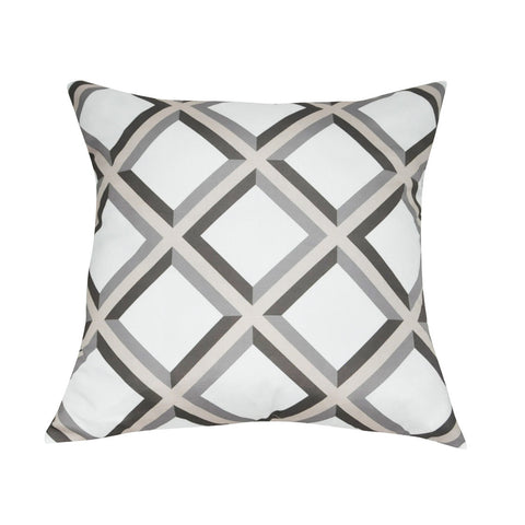 21" x 21" Taupe Diamond Decorative Pillow P0070A-2121P