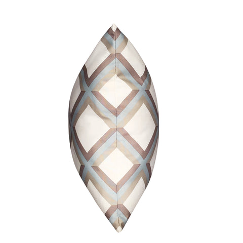 21" x 21" Light Blue Diamond Decorative Pillow P0073A-2121P