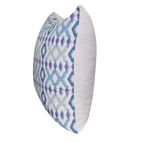 21" x 21" Blue Diamond Decorative Pillow P0077-2121P