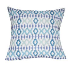 21" x 21" Blue Diamond Decorative Pillow P0077-2121P
