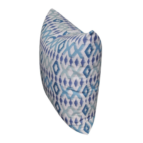 21" x 21" Blue Diamond Decorative Pillow P0077A-2121P