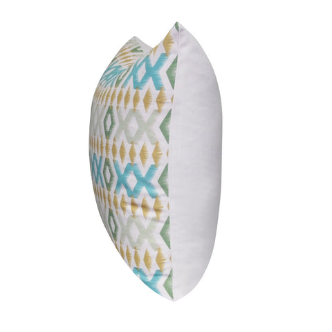21" x 21" Green Diamond Decorative Pillow P0079-2121P