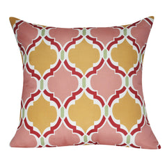21" x 21" Pink Damask Decorative Pillow P0080-2121P