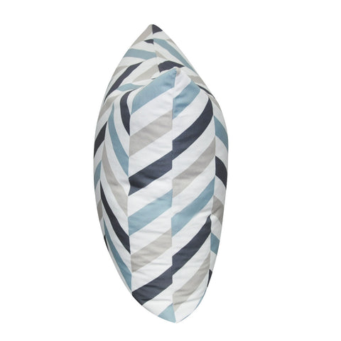 21" x 21" Taupe Chevron Decorative Pillow P0095A-2121P