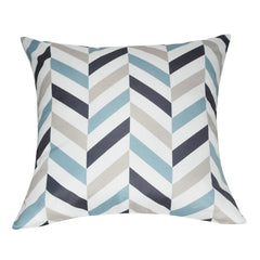 21" x 21" Taupe Chevron Decorative Pillow P0095A-2121P