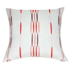 21" x 21" Coral Stripe Decorative Pillow P0097-2121P
