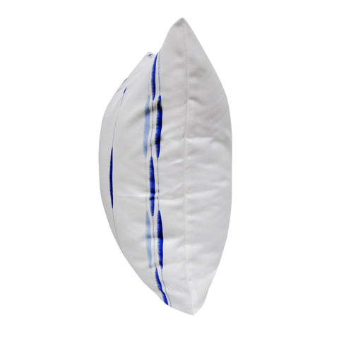 21" x 21" Blue Stripe Decorative Pillow P0099-2121P