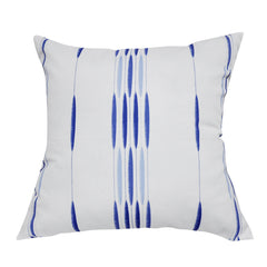 21" x 21" Blue Stripe Decorative Pillow P0099-2121P