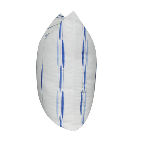 21" x 21" Blue Stripe Decorative Pillow P0099A-2121P