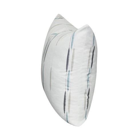 21" x 21" Taupe Stripe Decorative Pillow P0100A-2121P