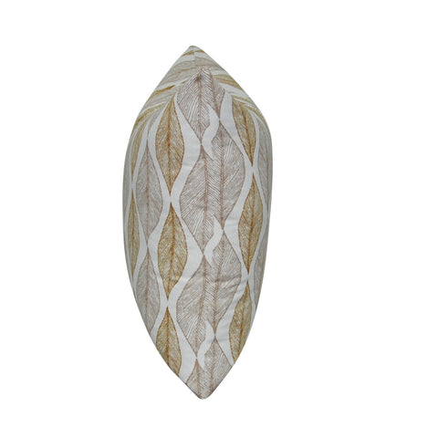 21" x 21" Gold Leaf Decorative Pillow P0102A-2121P