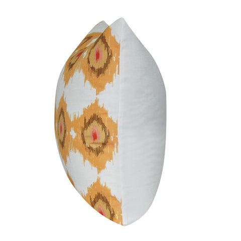 21" x 21" Gold Circles Decorative Pillow P0103-2121P