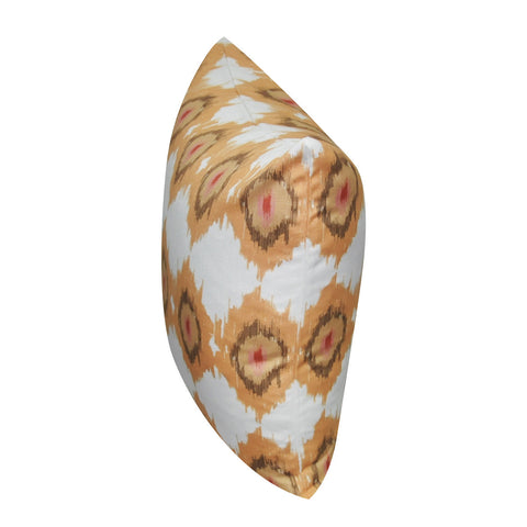 21" x 21" Gold Circles Decorative Pillow P0103A-2121P
