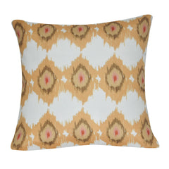 21" x 21" Gold Circles Decorative Pillow P0103A-2121P