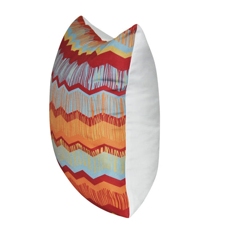 21" x 21" Multi Chevron Decorative Pillow P0105-2121P