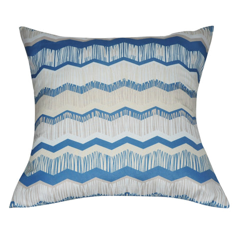 21" x 21" Taupe Chevron Decorative Pillow P0112A-2121P