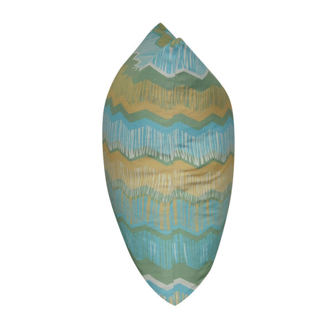 21" x 21" Seafoam Chevron Decorative Pillow P0113A-2121P