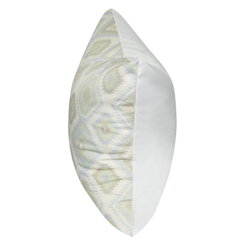 21" x 21" Light Blue Diamond Decorative Pillow P0115-2121P