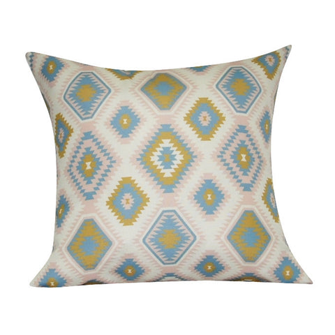 21" x 21" Pink Diamond Decorative Pillow P0116-2121P