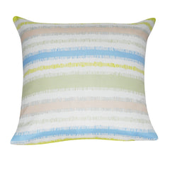 21" x 21" Lime Stripe Decorative Pillow P0119-2121P
