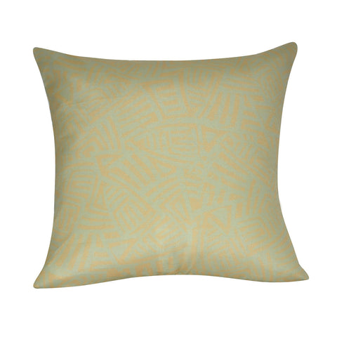 21" x 21" Light Green Aztec Decorative Pillow P0130-2121P
