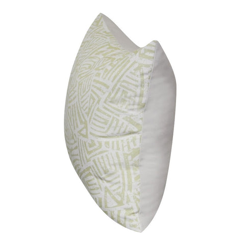 21" x 21" Green Aztec Decorative Pillow P0135-2121P
