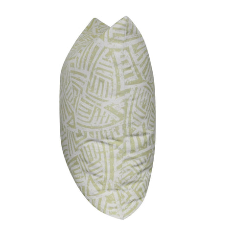 21" x 21" Green Aztec Decorative Pillow P0135A-2121P