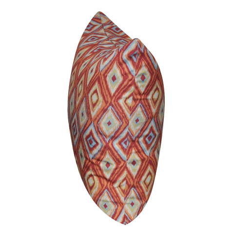 21" x 21" Orange Diamond Decorative Pillow P0143A-2121P