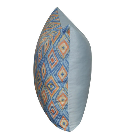 21" x 21" Blue Diamond Decorative Pillow P0144-2121P