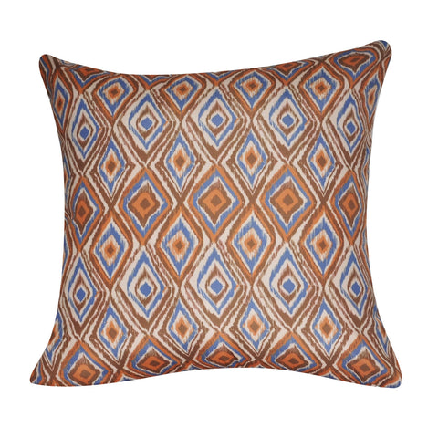 21" x 21" Brown Diamond Decorative Pillow P0146A-2121P