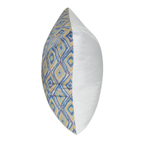 21" x 21" Blue Diamond Decorative Pillow P0149-2121P