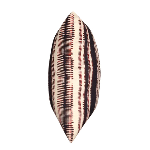 21" x 21" Black Stripe Decorative Pillow P0152A-2121P