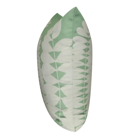 21" x 21" Green  Leaf Decorative Pillow P0157A-2121P