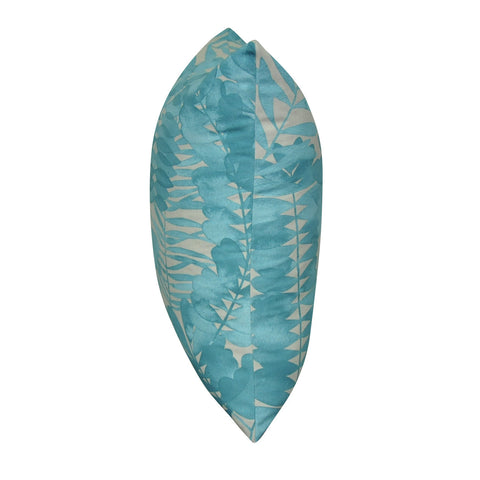 21" x 21" Seafoam Leaf Decorative Pillow P0158A-2121P